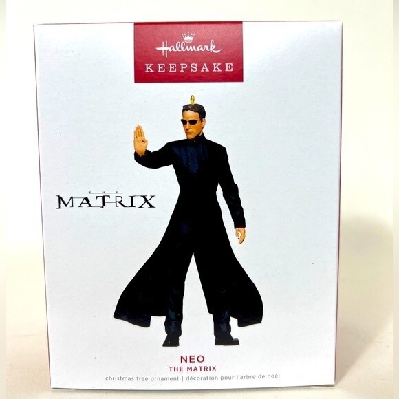 2022 Warner Bros The Matrix Neo Hallmark Keepsake Ornament - Picture 1 of 4